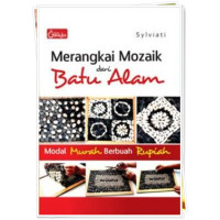Merangkai mozaik dari batu alam